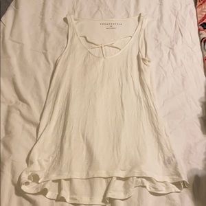 White tank top